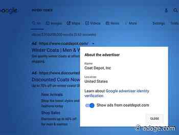Google will soon require all advertisers to verify their identities before buying ads