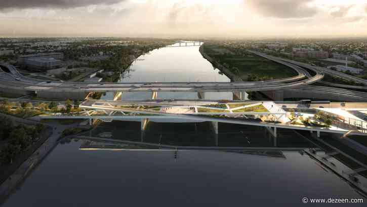 OMA reveals updated design for Washington DC garden bridge