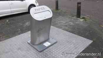 Plan voor nog meer ondergrondse papiercontainers in Veenendaal