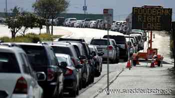 Coronavirus US-Arbeitslose: "Wie eine Naturkatastrophe" - Süddeutsche Zeitung