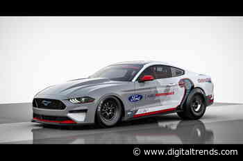 Ford built an electric, 1,400-horsepower Mustang for drag racing