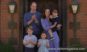 Kate Middleton and Prince William make surprise TV appearance with Princes George, Louis and Princess Charlotte
