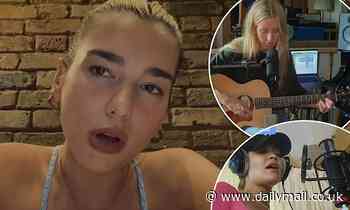 Big Night In: Dua Lipa, Rita Ora and Ellie Goulding lead musical performances
