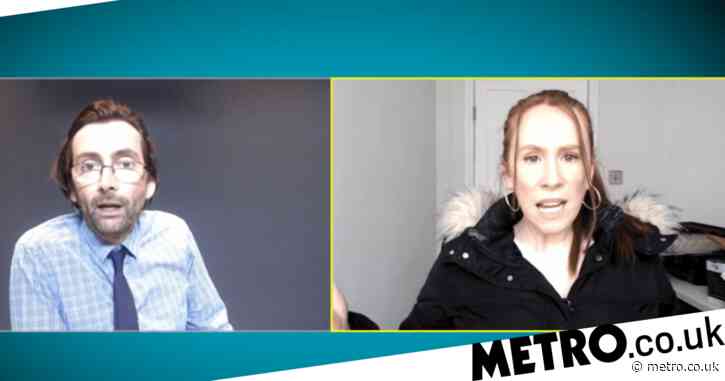 Big Night In: Catherine Tate’s Lauren the schoolgirl sketch with David Tennant makes hilarious Doctor Who reference