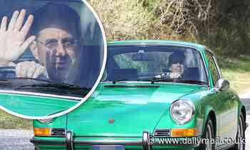 Jerry Seinfeld takes a joy ride after giving a first look of his first comedy special in 22 years