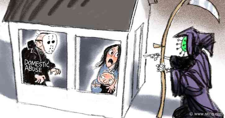 Bagley Cartoon: Between COVID and a Bad Place