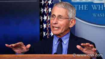 Fauci says he's 'not overly confident right now' about US testing capacity