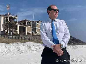 The Grim Reaper is headed to Florida beaches to protest their opening. Meet the attorney under the cloak.