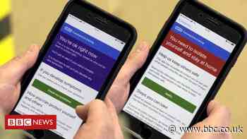 Coronavirus: NHS contact-tracing app is tested at RAF base