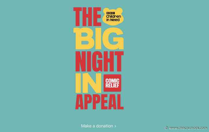 Apple CEO Tim Cook Appears on 'Big Night In' Fundraiser in UK