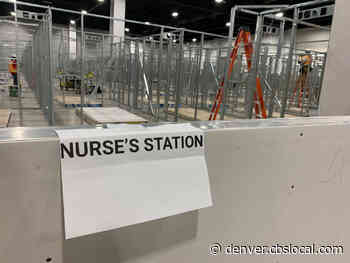 WATCH: Time-Lapse Video Shows Convention Center Transforming To Medical Center - CBS Denver
