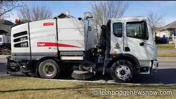 COVID-19 results in changes to Lethbridge's street sweeping program - Lethbridge News Now