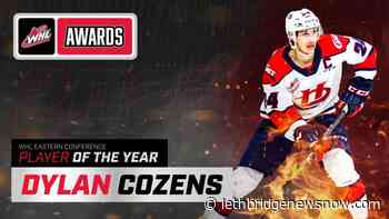 Dylan Cozens named WHL Eastern Conference Player of the Year - Lethbridge News Now