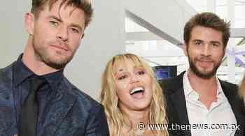 Miley Cyrus reacts to Liams brother Chris Hemsworth throwing shade at her - The News International