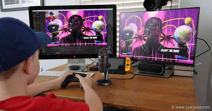 Travis Scott Put On an Animated Concert in Fortnite & It Looked Insanely Cool