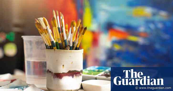 Like a marathon, the thrill of painting is the finish