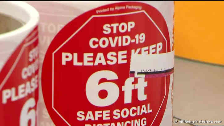 North Versailles Company Providing Businesses With Social Distancing Stickers