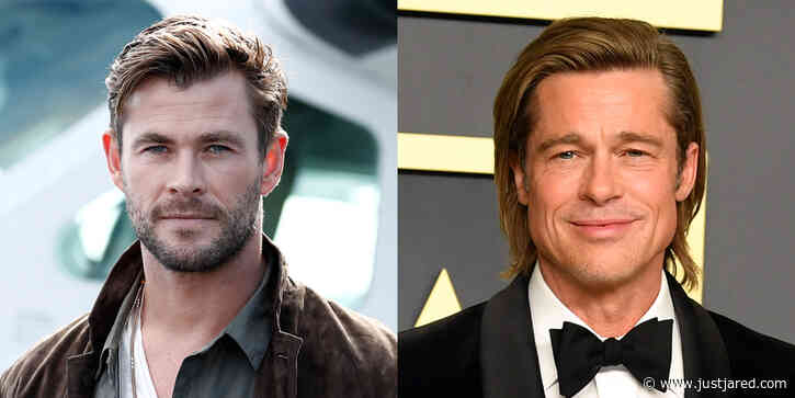 Chris Hemsworth Meets Brad Pitt, Gets Starstruck