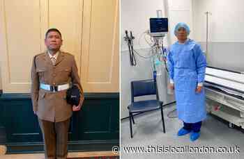 Reservist back at Croydon A and E after beating coronavirus