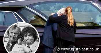 Syd Little pays final good-bye to comic sidekick Eddie Large