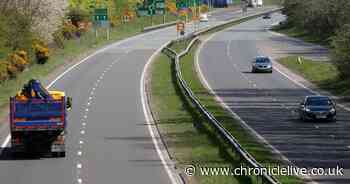 Two arrested after vehicle involved in 'incident' on A19 and then left the scene