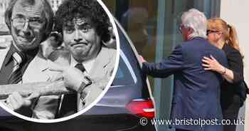 In pictures: Eddie Large's funeral cortege through Portishead