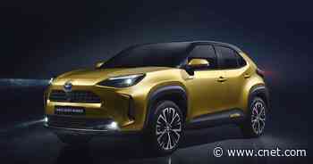 Toyota Yaris Cross shows off its handsome shape     - CNET