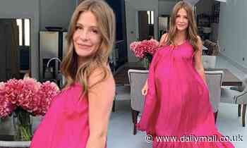 Pregnant Millie Mackintosh looks glam for date night with husband Hugo Taylor ahead of her due date