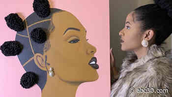 3D Artist Inspires Girls by Highlighting Black Beauty
