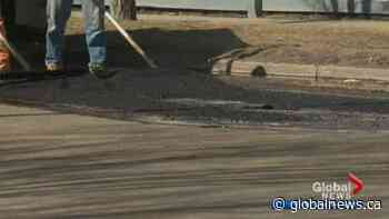 City of Edmonton street sweeping, pothole strategy amid COVID-19
