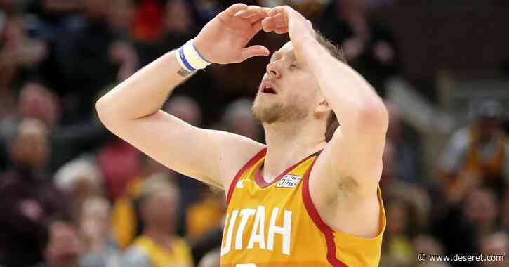 Utah Jazz forward Joe Ingles not overly optimistic NBA basketball will return this season