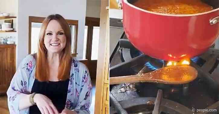 Watch Ree Drummond Almost Set Her Kitchen on Fire on Pioneer Woman: Staying Home