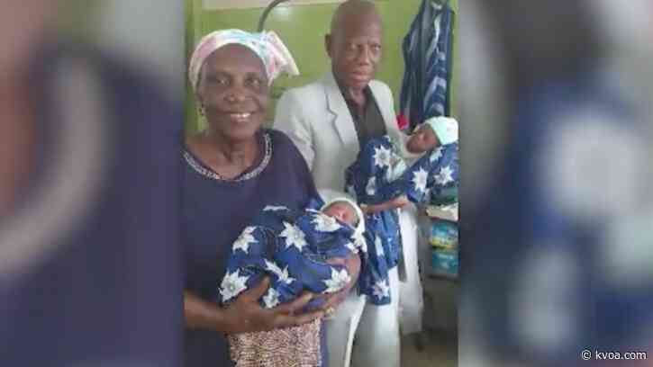 Nigerian woman, 68, gives birth to twins