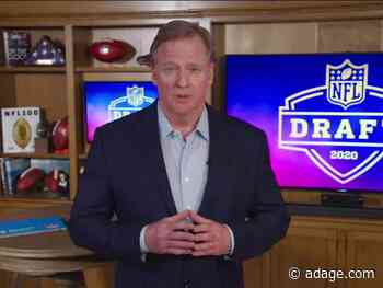 NFL’s social distancing draft is by far its most-watched ever