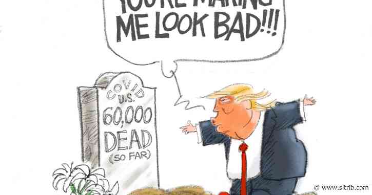 Bagley Cartoon: Grave Message