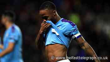Raheem Sterling ’15 goals off’ his target when Man City’s season was halted