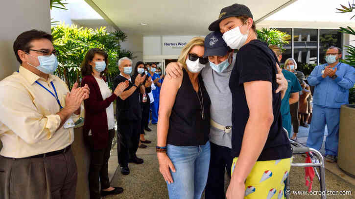 Ladera Ranch man who beat the coronavirus ‘beast’ goes home