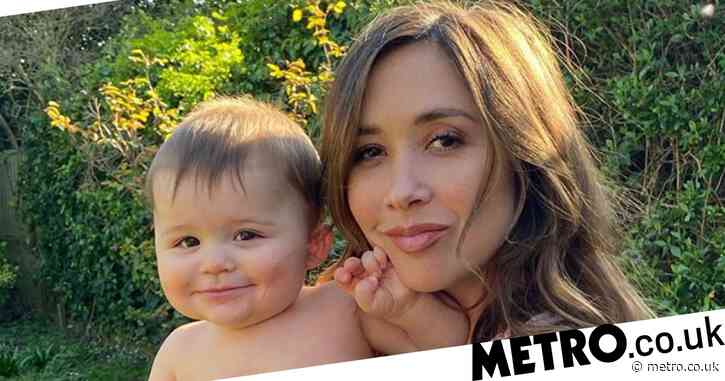 Myleene Klass breastfeeds son Apollo in sweet snap as she  juggles work with mum life in lockdown