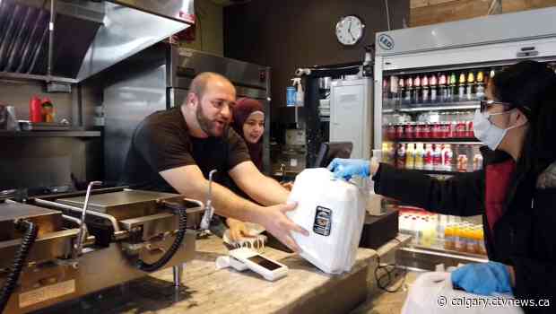 Calgary students and business unite to feed those in need