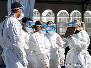 Cuomo says he'll decide in a week whether to keep schools and businesses closed past May 15 as the coronavirus ebbs