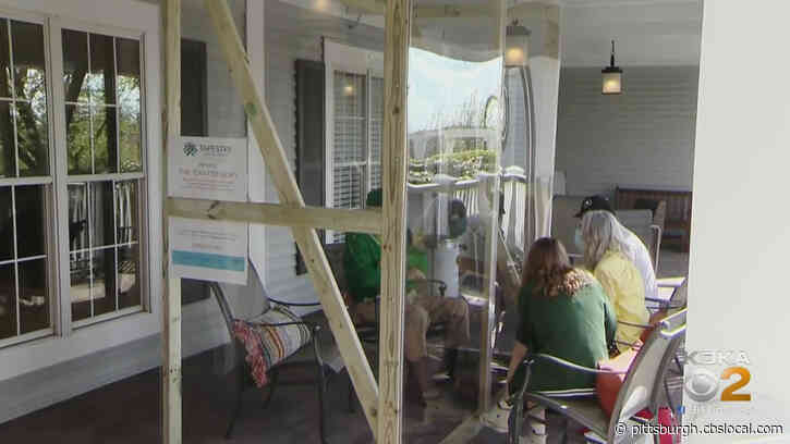 ‘This Is Everything’: Senior Care Facility Using ‘Chatter Box’ To Help Residents See Loved Ones Face-To-Face Amid Coronavirus Pandemic