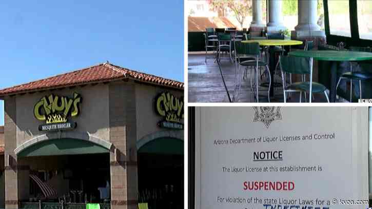 Oro Valley restaurant says they didn’t do anything wrong after liquor license suspended