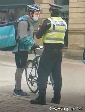 Calls for cycle courier fines in York to be ripped up