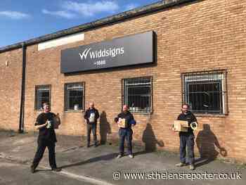 St Helens signage manufacturer supports local PPE making group - St Helens Reporter