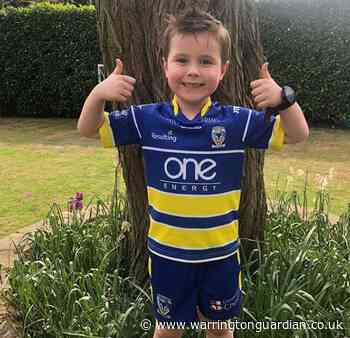 The 5-year-old boy raising thousands for Warrington Hospital on his 30-mile challenge