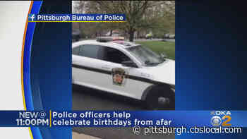 Area Police Officers Help Celebrate Birthdays From Afar With Lights, Sirens, And Parades
