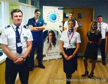 Airline crews land at Lewisham and Greenwich hospitals for Project Wingman