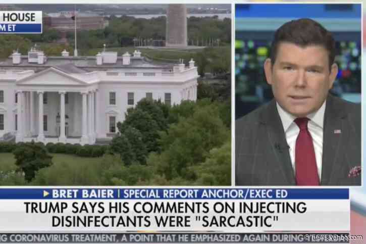 Even Fox News wasn't convinced when Trump claimed his disinfectant injection comments were 'sarcasm'
