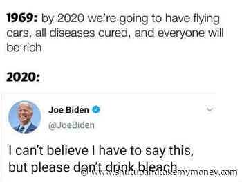 Biden Please Don’t Drink Bleach Tweet