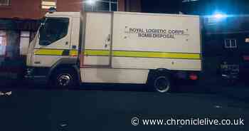 Four people arrested after police find a 'suspicious device' in Byker home